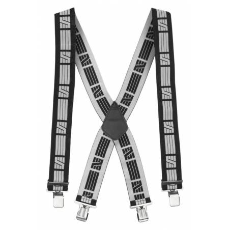 Elastyczne szelki do spodni roboczych Snickers 9050 czarno-szare (Black\Grey - 0418).