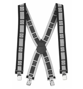 Elastyczne szelki do spodni roboczych Snickers 9050 czarno-szare (Black\Grey - 0418).