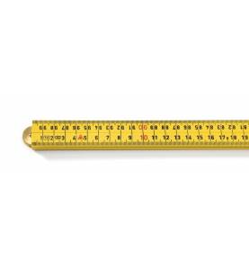 Fiberglass Folding Rule G59-1-4-12-200904 - żółty- 1m