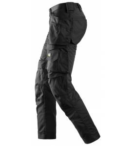 Spodnie Snickers 6241 AllroundWork - kolor czarny (black) - lewy bok.