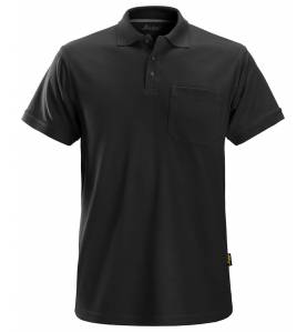 Koszulka Polo Classic Snickers 2708, kolor Czarny / Black: 0400 - przód.