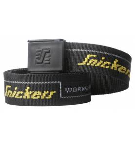 Pasek do spodni z Logo Snickers 9033 - Czarny (Black - 0400).
