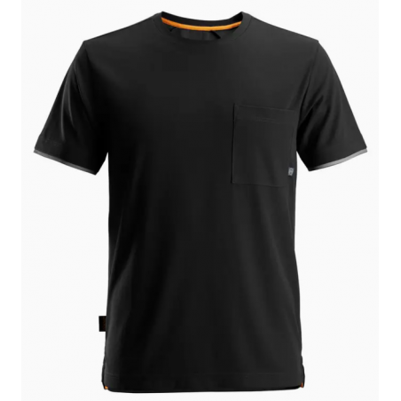 Koszulka T-shirt 37.5® Snickers 2598 AllroundWork - czarna