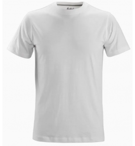 Koszulka T-shirt z krótkim rękawem Snickers 2502 - biały 0900.