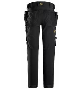 Spodnie AllroundWork z 4-kierunkowym Stretchem - Black\Black - 0404 - tył