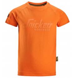 T-shirt Logo Junior - Warm Orange - 4100