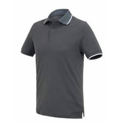 e.s. Koszulka Polo Cotton Deluxe Colour - antracytowy / cementowy - 22152