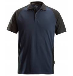 Koszulka typu Polo Snickers 2750 2-kolorowe, granatowo - czarne (Navy\Black - 9504).