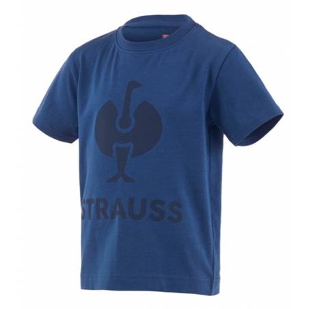 Koszulka dziecięca e.s.concrete Strauss - kolor błękit alkaliczny 21502.