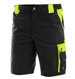 Spodnie krótkie CXS SIRIUS BRIGHTON żółte